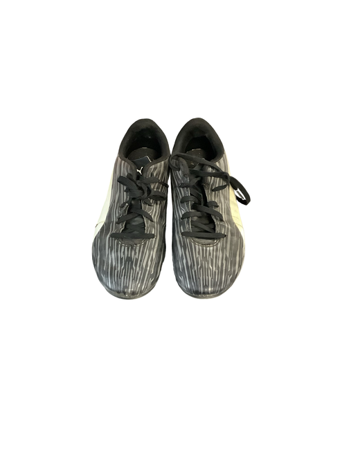 Vist Large View of Product Image Which is Used Puma Soccer Cleats Black Junior 03.5