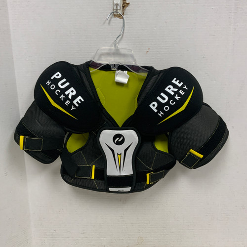 Vist Large View of Product Image Which is Used PURE HOCKEY Junior Shoulder Pads SM