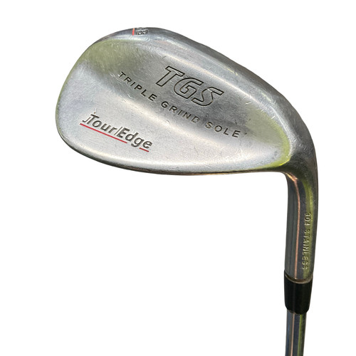 Vist Large View of Product Image Which is Used Tour Edge TGS Golf Wedge Mens RH 58 Degree