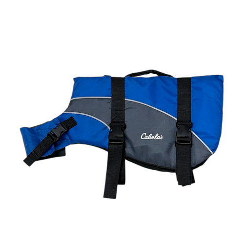 Vist Large View of Product Image Which is Used Dog PFD Navy Blue Large