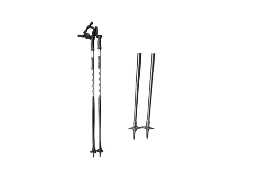 Vist Large View of Product Image Which is Used K2 POWER ALLUMINUM Mens DH Ski Pole Black 110 cm / 44 in