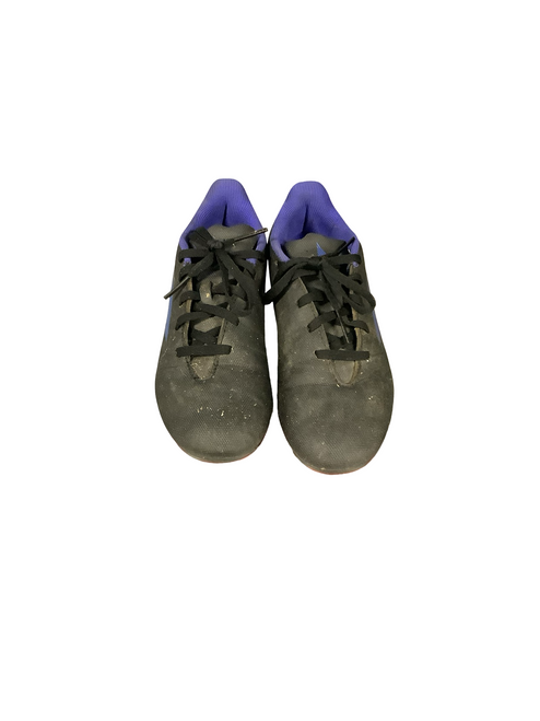 Vist Large View of Product Image Which is Used Adidas Soccer Cleats Black Junior 04