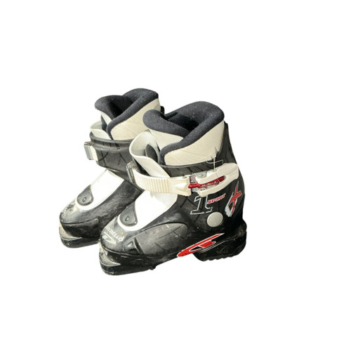 Vist Large View of Product Image Which is Used Dalbello 14.5 DALBELLO BOOTS Boys DH Ski Boot Black 145 MP - Y07