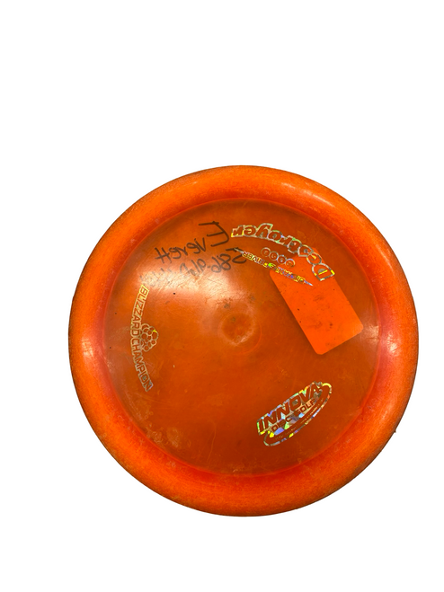 Vist Large View of Product Image Which is Used Innova DESTROYER Disc Golf Driver Orange