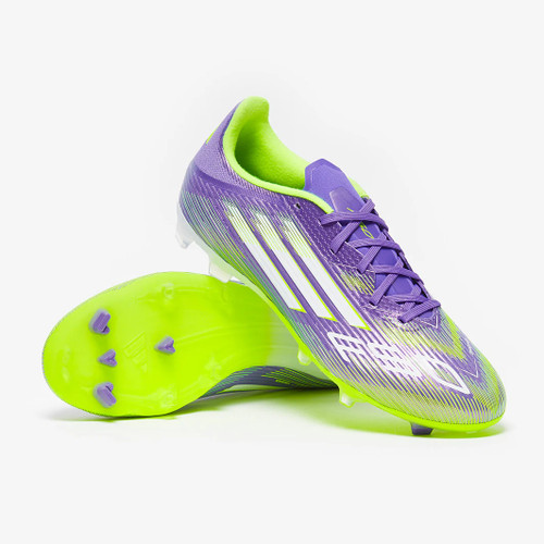Vist Large View of Product Image Which is New Adidas F50 League FG Mens 10.5 Purple Soccer Cleats