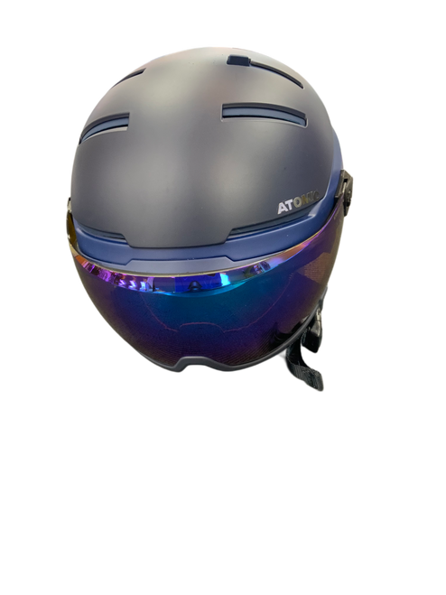 Vist Large View of Product Image Which is Used Atomic Snowsport Helmet Adult Navy Blue MD