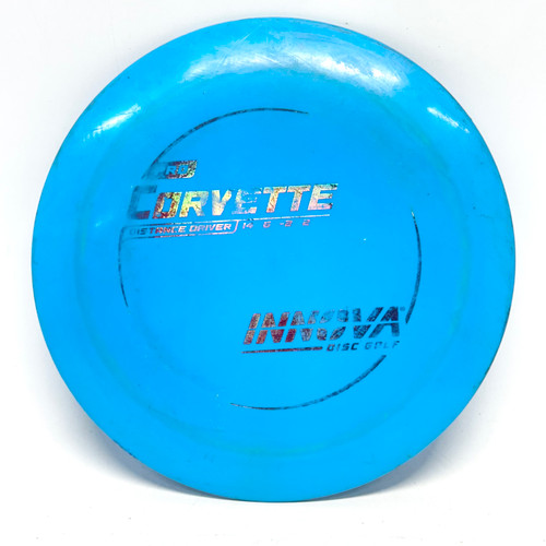Vist Large View of Product Image Which is Used Innova PRO CORVETTE Disc Golf Driver Carolina Blue 170g