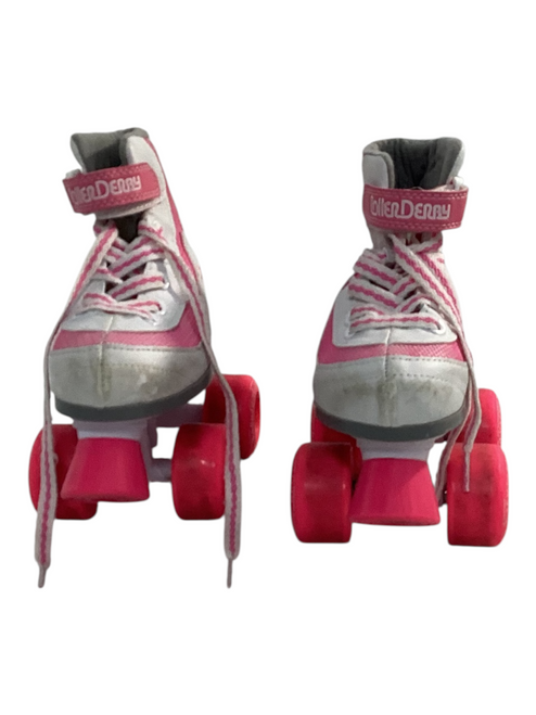Vist Large View of Product Image Which is Used RollerDerby FIRESTAR Junior Roller Quad Skates Pink Junior 01