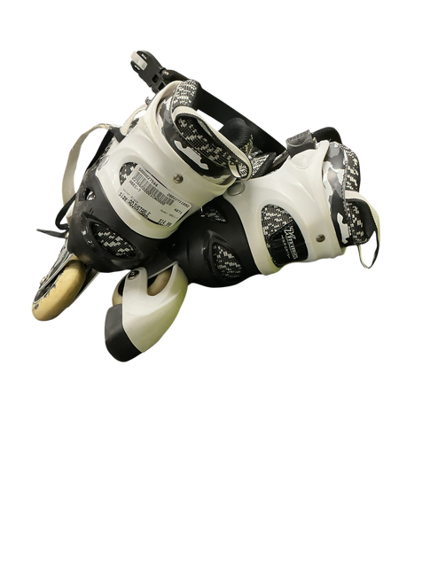 Vist Large View of Product Image Which is Used ABEC-7 Child Rec Fitness Skates Black Adjustable