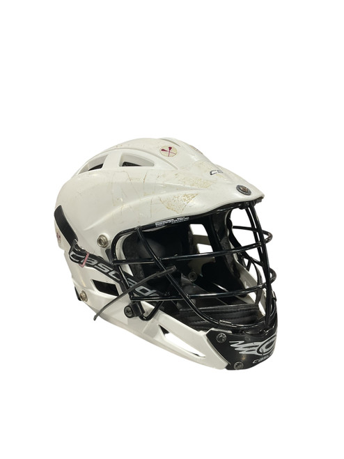 Vist Large View of Product Image Which is Used Cascade CASCADE WHT LACROSSE HELMET Lacrosse Helmet White One Size