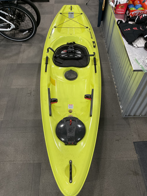 Vist Large View of Product Image Which is Used HURRICANE SKIMMER 106 KAYAK Kayak Yellow 10Ft