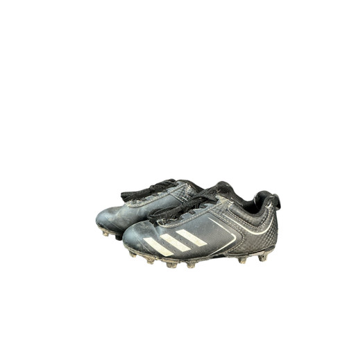 Vist Large View of Product Image Which is Used Adidas Soccer Cleats Black Youth 11.0