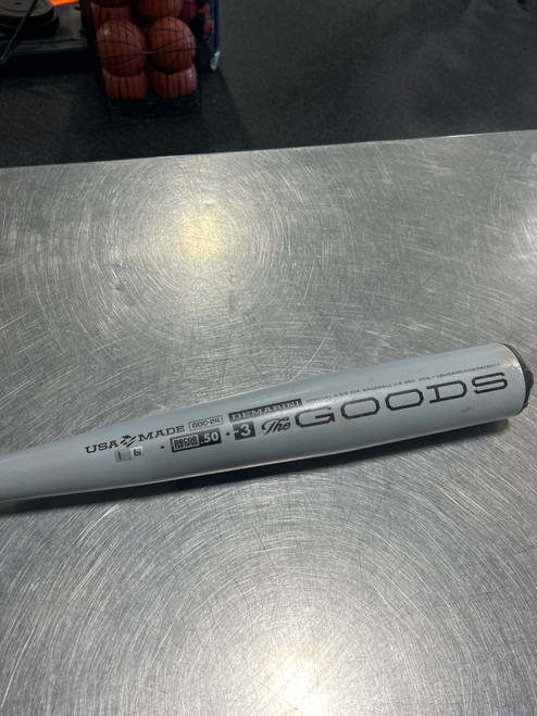 Vist Large View of Product Image Which is Used Demarini THE GOODS 2024 BB/SB High School -3 Bat 31"