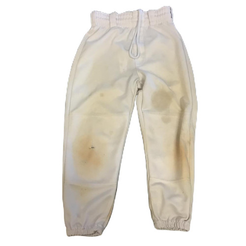 Vist Large View of Product Image Which is Used Rawlings Youth Classic Fit Elastic Waist T-Ball Pant Boys White SM