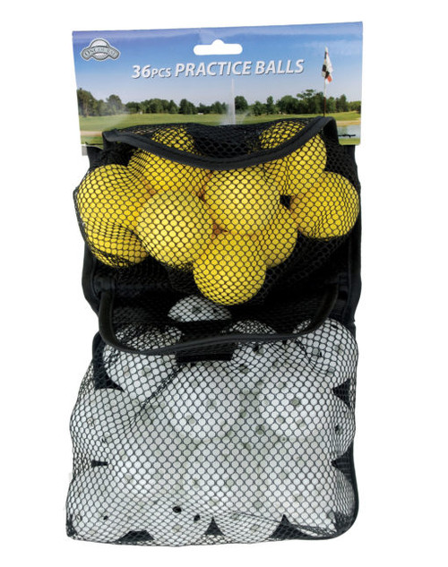 Vist Large View of Product Image Which is New 36pc Practice Golf Balls