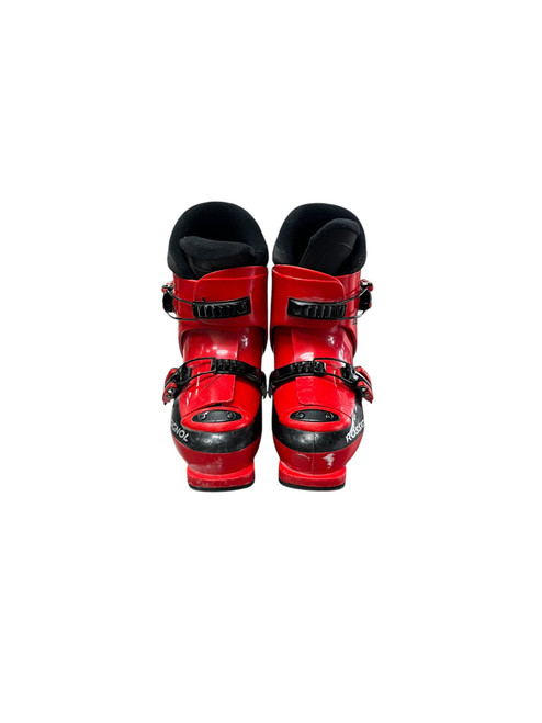 Vist Large View of Product Image Which is Used Rossignol COMP J Boys DH Ski Boot Red 195 MP - Y13