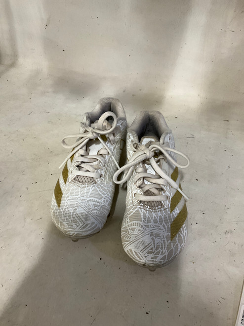 Vist Large View of Product Image Which is Used Adidas Jr FB Cleats White Junior 01