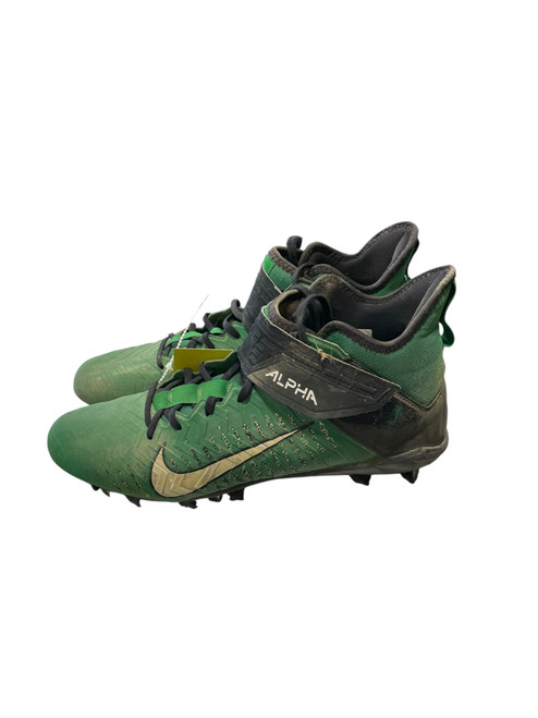 Vist Large View of Product Image Which is Used Nike Adult FB Cleats Green Senior 10