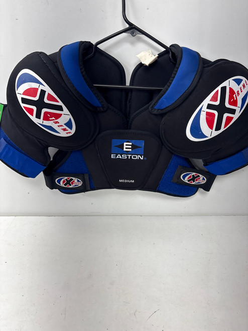 Vist Large View of Product Image Which is Used Easton X-TREME Senior Shoulder Pads MD