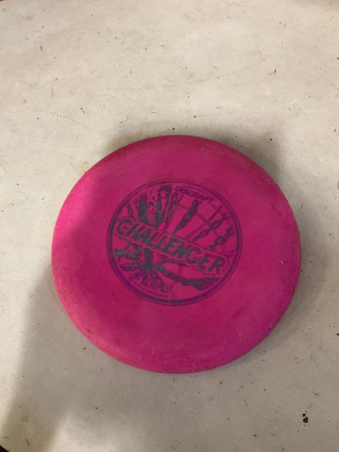 Vist Large View of Product Image Which is Used Discraft CHALLENGER Disc Golf Putter Pink