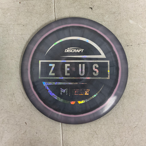 Vist Large View of Product Image Which is Used Discraft MCBETH ZEUS Disc Golf Driver Grey 172g