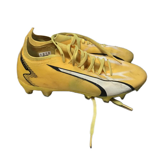 Vist Large View of Product Image Which is Used Puma 107347-04 Soccer Cleats Yellow Senior 7