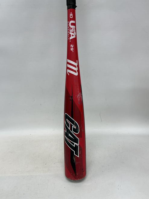 Vist Large View of Product Image Which is Used Marucci CAT AV2 BB/SB USA 2 1/2 Bat 29"