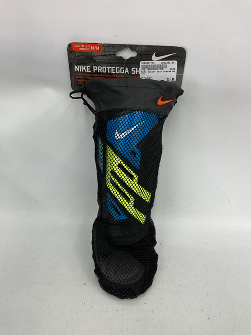 Vist Large View of Product Image Which is Used Nike Soccer Shin Guards Adult Black MD