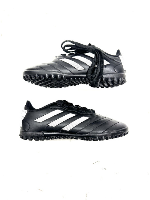 Vist Large View of Product Image Which is Used Adidas Soccer Turf Shoes Black Youth 13.0