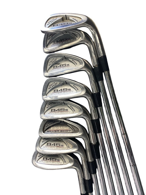 Vist Large View of Product Image Which is Used Tommy Armour 845S SILVER SCOT Mens Iron Set RH 3I-PW