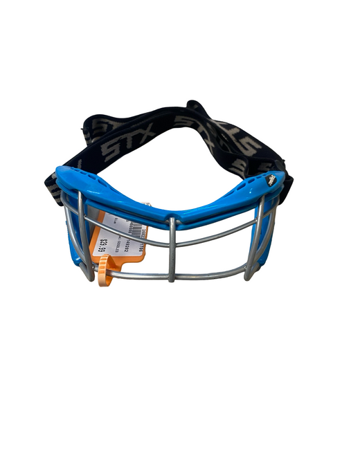 Vist Large View of Product Image Which is Used STX GOGGLES Lacrosse Facial Protect Royal Blue SM