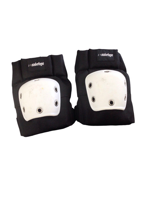 Vist Large View of Product Image Which is Used Skateboard Elbow Pads Black LG