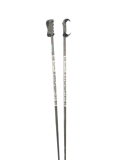 Vist Large View of Product Image Which is Used Scott CLASSIC Mens DH Ski Pole Black 130 cm / 52 in