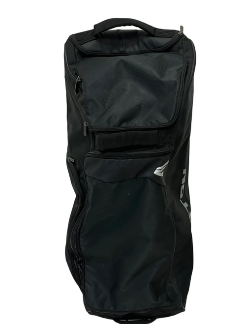 Vist Large View of Product Image Which is Used Easton Dugout Wheeled Bag BB/SB Player Wheeled Bag Black