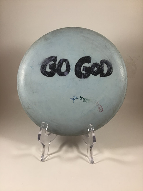 Vist Large View of Product Image Which is Used Gateway WIZARD Disc Golf Putter Sky Blue 173g