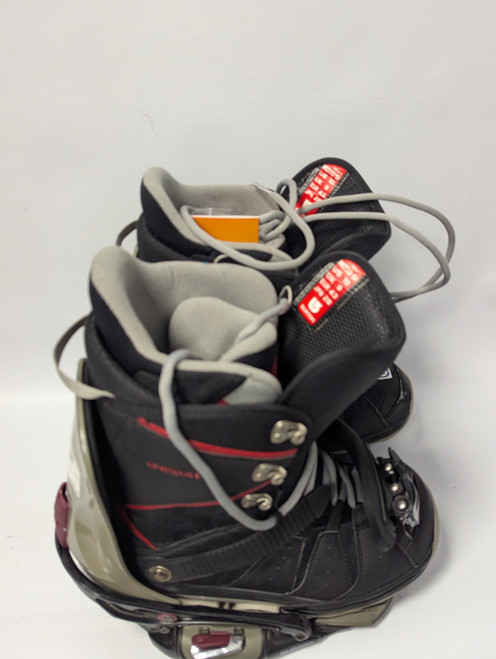 Vist Large View of Product Image Which is Used Burton SI BOOTS Mens Snowboard Boots Black Senior 10