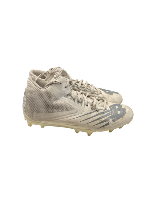Vist Large View of Product Image Which is Used New Balance RUSH SZ 7 LAX Cleats Mens White Senior 7