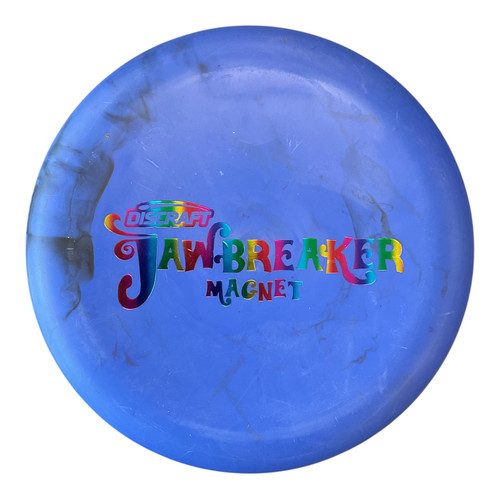 Vist Large View of Product Image Which is Used Discraft JAWBREAKER MAGNET Disc Golf Putter Royal Blue 171g
