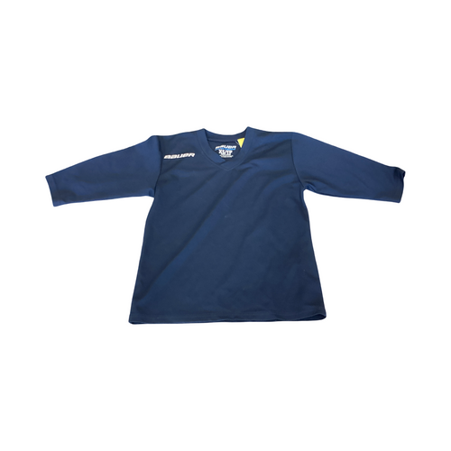 Vist Large View of Product Image Which is Used Bauer Hockey Practice Jersey Navy Blue XS