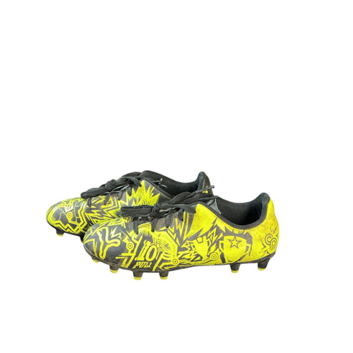 Vist Large View of Product Image Which is Used Puma Soccer Cleats Yellow Youth 13.0
