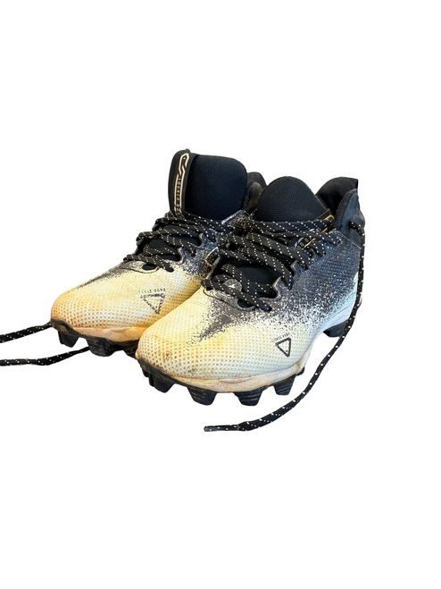 Vist Large View of Product Image Which is Used Under Armour BASEBALL BB/SB Cleats Black Junior 01.5