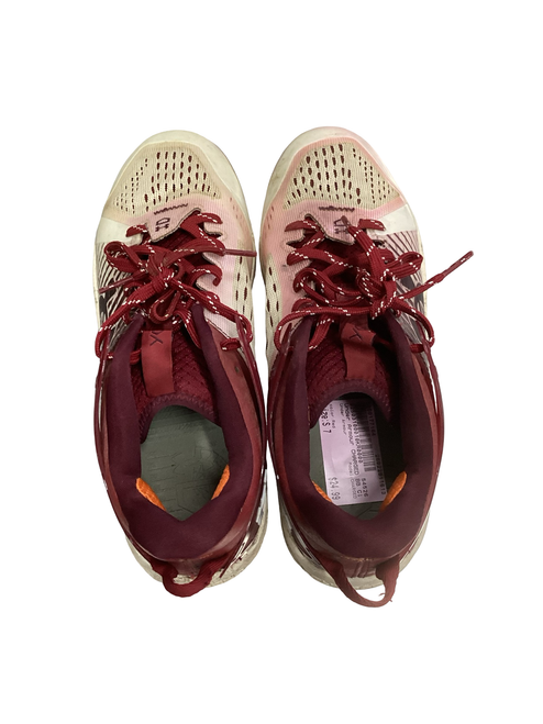 Vist Large View of Product Image Which is Used Under Armour CHARGED BB/SB Cleats Red Senior 7