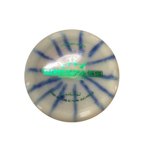 Vist Large View of Product Image Which is Used Dynamic Discs TRESPASS Disc Golf Driver Silver
