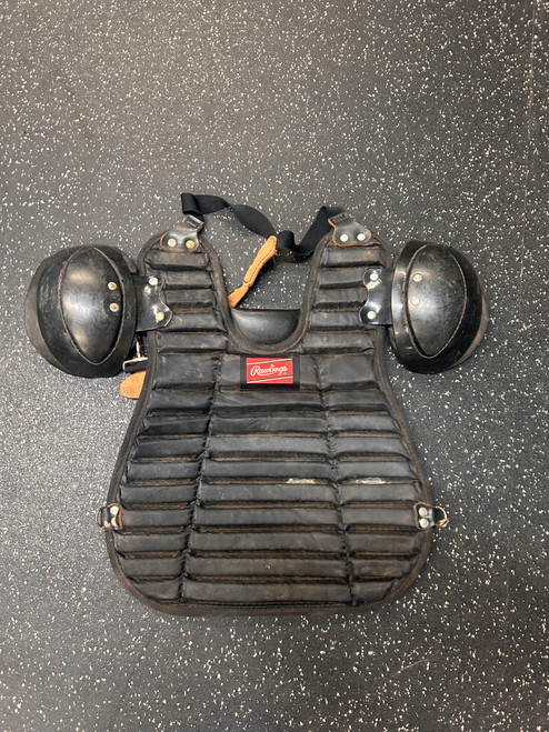 Vist Large View of Product Image Which is Used Rawlings CHEST PROTECTOR W. SHOULDER PAD Umpire Chest Protector