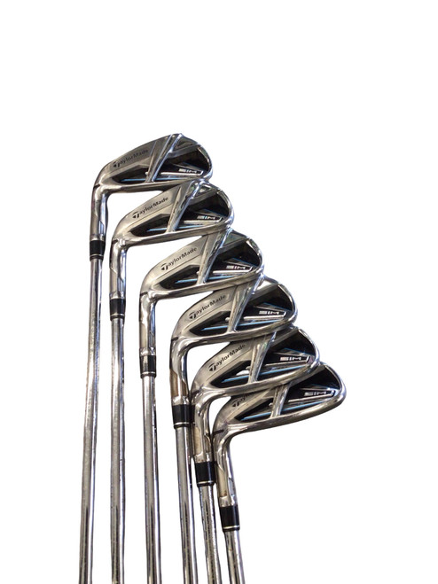 Vist Large View of Product Image Which is Used Taylormade SIM MAX Mens Iron Set LH 5I-GW/AW