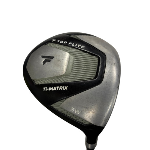 Vist Large View of Product Image Which is Used Top Flite TI-MATRIX Mens RH 3 Wood Regular Flex Graphite