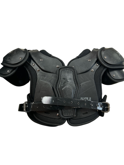 Vist Large View of Product Image Which is Used Xenith FLYTE 2 TD FB SP MD FB Shoulder Pads Black MD