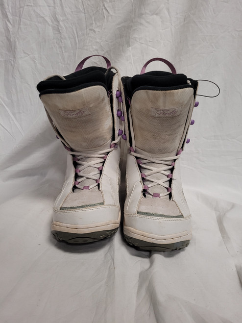 Vist Large View of Product Image Which is Used Firefly BOOT Womens Snowboard Boots White Senior 6