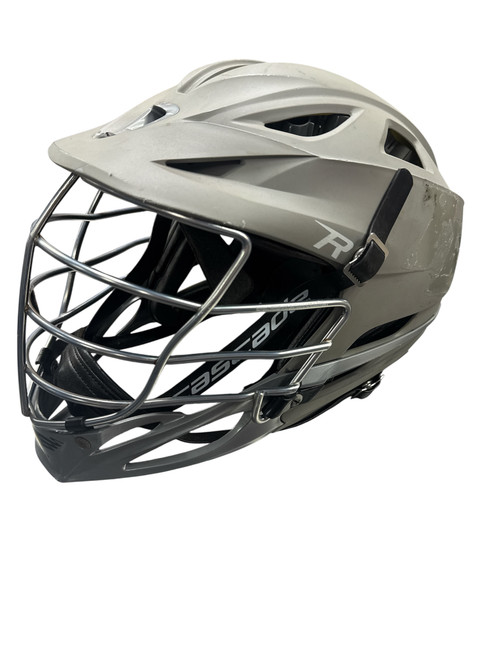 Vist Large View of Product Image Which is Used Cascade CASCADE R Lacrosse Helmet Grey LG