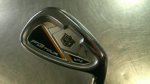 Vist Large View of Product Image Which is Used Wilson FG TOUR V4 Mens Individual Iron RH 9 Iron